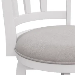 30" Presque Isle Wood Bar Height Swivel Stool White - Hillsdale Furniture -Furniture Haven Shop GUEST 88727f09 f13d 49fd b36c 236976010075