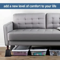 Adjustable Bed Risers - Heavy Duty Furniture Riser Set Of 4 In Heights Of 8, 5, Or 3 Inches For Table Risers, Bed Frame Risers In Black – Homeitusa -Furniture Haven Shop GUEST 888f7a5b 49a2 44bd 87f9 1c3e74e4871f