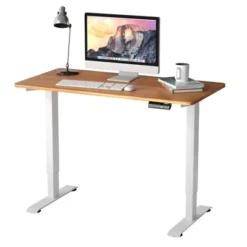 Costway Electric Adjustable Standing Desk Stand Up Workstation W/Control WhiteBlack MapleTeak 23 Costway Electric Adjustable Standing Desk Stand Up Workstation W/Control WhiteBlack MapleTeak -Furniture Haven Shop GUEST 892d1fe7 0d38 4309 824a 2a97407108f5