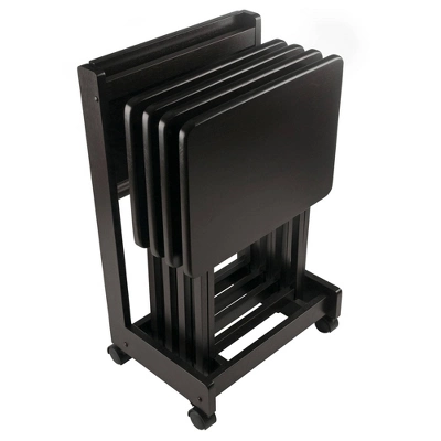 5pc Brienda Set Flip Top Snack Table - Winsome 7 5pc Brienda Set Flip Top Snack Table - Winsome - Image 7