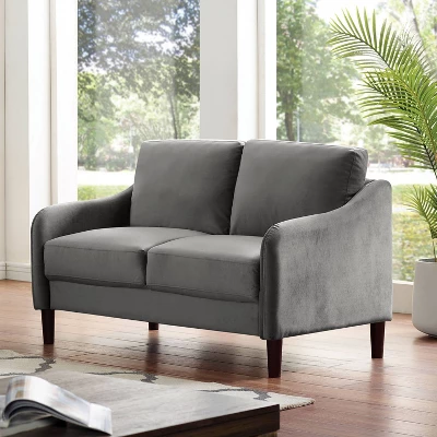 Parker Ranch Loveseat With Box Cushions - MiBasics 1 Parker Ranch Loveseat With Box Cushions - MiBasics