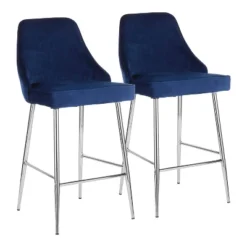 Set Of 2 Marcel Contemporary Counter Height Barstools - LumiSource 21 Set Of 2 Marcel Contemporary Counter Height Barstools - LumiSource -Furniture Haven Shop GUEST 896d5326 7141 4b62 aff6 dbc5ef078df7