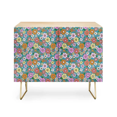 Schatzi Betty Floral Credenza - Deny Designs 4 Schatzi Betty Floral Credenza - Deny Designs - Image 4