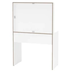 Virginia Vanity With Mirror White - Polifurniture -Furniture Haven Shop GUEST 8aba4ef1 dbf4 4ca2 97fe b9600cffc3c9