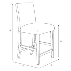 Counter Height Barstool Milano Elephant - Threshold™ -Furniture Haven Shop GUEST 8bb736ae 1a21 4628 9cd2 8acee2845a28