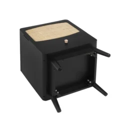 Alyson 22.13'' H X 15.75'' W X 15.75'' D Carry With 1 Rattan Doors And 1 Drawer Nightstand With Storage-The Pop Maison 17 Alyson 22.13'' H X 15.75'' W X 15.75'' D Carry With 1 Rattan Doors And 1 Drawer Nightstand With Storage-The Pop Maison -Furniture Haven Shop GUEST 8c1528c5 6bf0 481a 8952 8144872f6be9