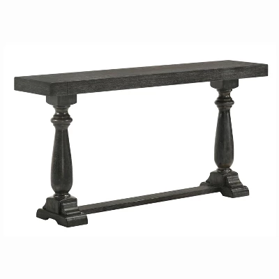59" Cason Rustic Console Table - HOMES: Inside + Out 9 59" Cason Rustic Console Table - HOMES: Inside + Out - Image 9