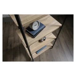 59.331" North Avenue Bookshelf Charter Oak - Sauder -Furniture Haven Shop GUEST 8c583f03 d31f 4570 af9c 884b6ae79b9b