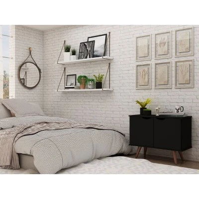 33.07" Hampton Accent Cabinet - Manhattan Comfort 1 33.07" Hampton Accent Cabinet - Manhattan Comfort