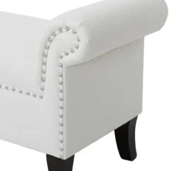 Jennifer Taylor Home Kathy Roll Arm Entryway Accent Bench -Furniture Haven Shop GUEST 8d03fc65 4969 4836 9e3e 47c75cc656e6