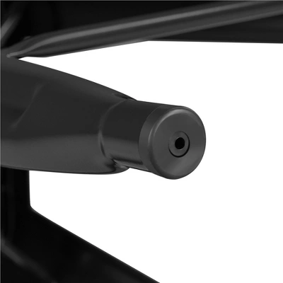 Yaheetech 26" Low Back Metal Counter Height Bar Stools With Wood Seat & Footrest, Set Of 4 6 Yaheetech 26" Low Back Metal Counter Height Bar Stools With Wood Seat & Footrest, Set Of 4 - Image 6