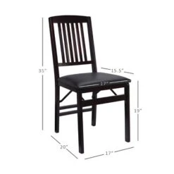Set Of 2 Triena Mission Back Folding Chair Espresso - Linon 27 Set Of 2 Triena Mission Back Folding Chair Espresso - Linon -Furniture Haven Shop GUEST 8f715f13 ac70 410e b4f6 3cc066cd7130