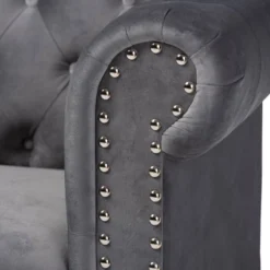 Emma Velvet Upholstered Button Tufted Chesterfield Sofa - Baxton Studio 14 Emma Velvet Upholstered Button Tufted Chesterfield Sofa - Baxton Studio -Furniture Haven Shop GUEST 8fa7ccf2 a50d 45e5 b02e 3055e27f1eea