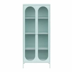 Luna Tall 2 Door Accent Cabinet With Fluted Glass - Mr. Kate 21 Luna Tall 2 Door Accent Cabinet With Fluted Glass - Mr. Kate -Furniture Haven Shop GUEST 900cb9b5 4d00 4495 9607 3ac517d600e0