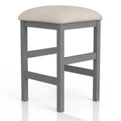 5pc Gardenside Expandable Counter Height Dining Table Set White/Light Gray/Beige - HOMES: Inside + Out 12 5pc Gardenside Expandable Counter Height Dining Table Set White/Light Gray/Beige - HOMES: Inside + Out -Furniture Haven Shop GUEST 90cd169e b389 4f4d 9efd 91a8d0b24e93