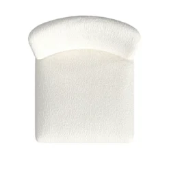 Upholstered Dining Chair Cream Boucle - HomePop -Furniture Haven Shop GUEST 90d23bf9 1a08 4fe4 939a ae8f270bf330