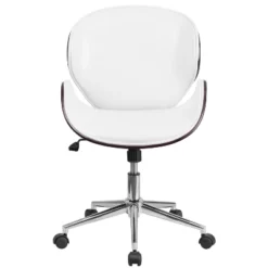 Merrick Lane Office Chair Mid-Back Ergonomic Executive Swivel Office Chair With Tilt-Lock And Tilt Tension Controls -Furniture Haven Shop GUEST 90e55071 4705 4db5 96fd b09777573b4a