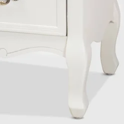 Amalie 4 Drawer Accent Dresser White/Oak - Baxton Studio -Furniture Haven Shop GUEST 918839df 0b84 4016 a885 fab4a5dc598b