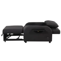3 In 1 Pull Out Sleeper Sofa With 2 Wing Table And USB Charge-ModernLuxe 20 3 In 1 Pull Out Sleeper Sofa With 2 Wing Table And USB Charge-ModernLuxe -Furniture Haven Shop GUEST 92783eb6 db54 47b2 99c8 b8bbb14b243f