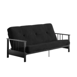 Full Anders Metal Arm Futon With 6" Microfiber Mattress - Room & Joy 29 Full Anders Metal Arm Futon With 6" Microfiber Mattress - Room & Joy -Furniture Haven Shop GUEST 934d9ab6 7319 47d8 8dd1 82a0b3b64ef4
