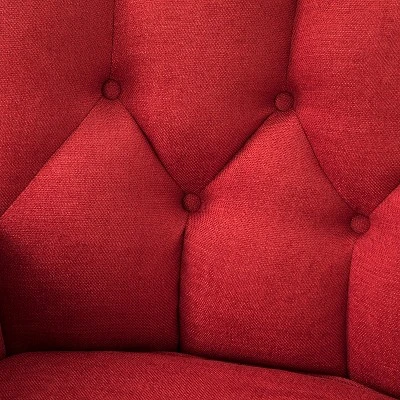 Dittmar Mid Century Club Chair With Wingback And Button-tufted Design | ARTFUL LIVING DESIGN 8 Dittmar Mid Century Club Chair With Wingback And Button-tufted Design | ARTFUL LIVING DESIGN - Image 8