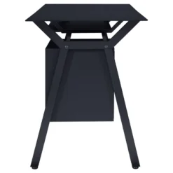 Weaving 2 Drawer Glass Top Computer Desk With Keyboard Tray Black - Coaster 12 Weaving 2 Drawer Glass Top Computer Desk With Keyboard Tray Black - Coaster -Furniture Haven Shop GUEST 941f70bb ecfc 4035 b9d3 eb383fb17c7e