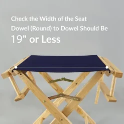 Director's Chair Replacement Canvas Purple - Flora Home -Furniture Haven Shop GUEST 94307bec 8f98 4a11 8a4e 56c204988b11