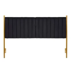 King Chloe Steel/Velvet Upholstered Headboard - LumiSource 13 King Chloe Steel/Velvet Upholstered Headboard - LumiSource -Furniture Haven Shop GUEST 94e8d5da f272 4651 a9e6 7e6673bf7fc3