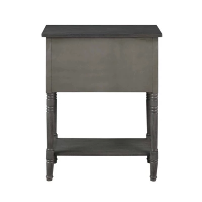 Kendra Hall Table Dark Gray - Breighton Home 5 Kendra Hall Table Dark Gray - Breighton Home - Image 5