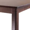 Inglewood High Table Curved Top Wood/Walnut - Winsome