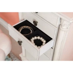Obrecht Jewelry Armoire Off White - Powell Company -Furniture Haven Shop GUEST 96b75a1e c685 4d48 85c5 77e80fad1b44