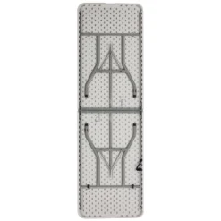 Flash Furniture 8-Foot Bi-Fold Granite White Plastic Banquet And Event Folding Table With Carrying Handle -Furniture Haven Shop GUEST 96dcf960 a6fc 4c3d 8313 dd9dde97dda5