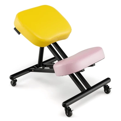 Costway Ergonomic Kneeling Chair Adjustable Stool Memory Foam Angled Seat 11 Costway Ergonomic Kneeling Chair Adjustable Stool Memory Foam Angled Seat - Image 11