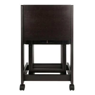 5pc Brienda Set Flip Top Snack Table - Winsome 6 5pc Brienda Set Flip Top Snack Table - Winsome - Image 6