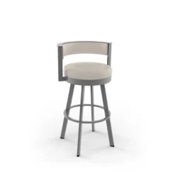 26" Browser Swivel Counter Height Barstool With Upholstered Seat - Amisco 21 26" Browser Swivel Counter Height Barstool With Upholstered Seat - Amisco -Furniture Haven Shop GUEST 98f7b0d4 72a0 445e bc32 051d0878399b
