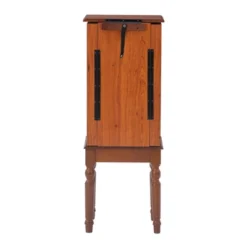 Wylie Jewelry Armoire Cherry Red - Powell Company -Furniture Haven Shop GUEST 9967e70f 307e 43ca a63f 915ada4ce7eb