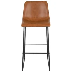 Flash Furniture 30 Inch Commercial Grade LeatherSoft Bar Height Barstools, Set Of 2 -Furniture Haven Shop GUEST 9b2edc64 f65e 444e 9dc4 a4dc25086d1b