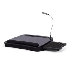 Sofia + Sam Multi Tasking Memory Foam Lap Desk With USB Light And Mouse Pad - Black -Furniture Haven Shop GUEST 9b3c6911 5f47 4cfe bcb6 6f539fd656e2