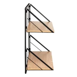Honey-Can-Do 2 Tier Laundry Shelf With Wood Light Oak 10 Honey-Can-Do 2 Tier Laundry Shelf With Wood Light Oak -Furniture Haven Shop GUEST 9b46b693 66ed 4651 94c0 6a88e4527774