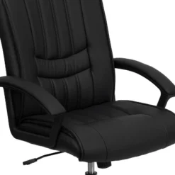 Flash Furniture Mid-Back Black LeatherSoft Swivel Manager's Office Chair With Arms 13 Flash Furniture Mid-Back Black LeatherSoft Swivel Manager's Office Chair With Arms -Furniture Haven Shop GUEST 9c3724c4 bbbe 4e67 be7e 74c6241130dc