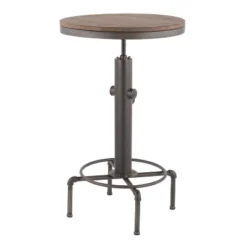 Hydra Industrial Adjustable Bar Table Antique - LumiSource 9 Hydra Industrial Adjustable Bar Table Antique - LumiSource -Furniture Haven Shop GUEST 9cc9407e 6e0b 4207 8309 d621f14b36b7