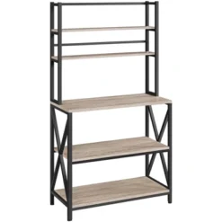Yaheetech 5-Tier Kitchen Baker's Rack Utility Storage Shelf With 5 Shelves & Adjustable Feet 13 Yaheetech 5-Tier Kitchen Baker's Rack Utility Storage Shelf With 5 Shelves & Adjustable Feet -Furniture Haven Shop GUEST 9ce8c636 08aa 4091 961c 120c98a14af8
