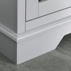 HOMCOM Modern Sideboard Console Table Buffet Server Storage Cabinet With Glass Doors For Living Room, Kitchen 11 HOMCOM Modern Sideboard Console Table Buffet Server Storage Cabinet With Glass Doors For Living Room, Kitchen -Furniture Haven Shop GUEST 9d1fac24 ede9 4e81 aee4 888a407527f0