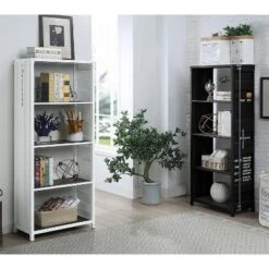 64.38" Kowski 5 Layer Bookcase - MiBasics -Furniture Haven Shop GUEST 9d99e0da 8db5 4df2 b710 593e6bd51f9d