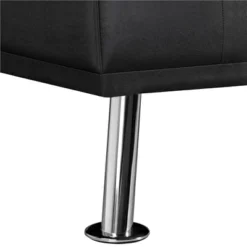 Yaheetech Convertible Futon Sofa Bed Tufted Fabric Futon With Cupholders And Pillows -Furniture Haven Shop GUEST 9dcd4c30 9d27 4f1f 8b70 c8c070b8bdce