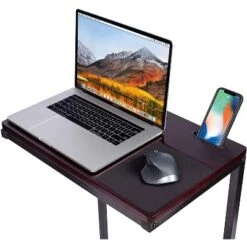 Sofa + Sam Table TV Tray With Tablet And Phone Slots - Espresso -Furniture Haven Shop GUEST 9e71b688 264a 49dd 8fca d737e5313f80