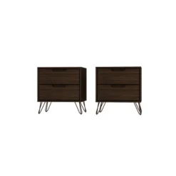 Set Of 2 Rockefeller 2 Drawer Nightstands - Manhattan Comfort 27 Set Of 2 Rockefeller 2 Drawer Nightstands - Manhattan Comfort -Furniture Haven Shop GUEST 9fa39244 5b41 4538 b1d1 b057e21373ac