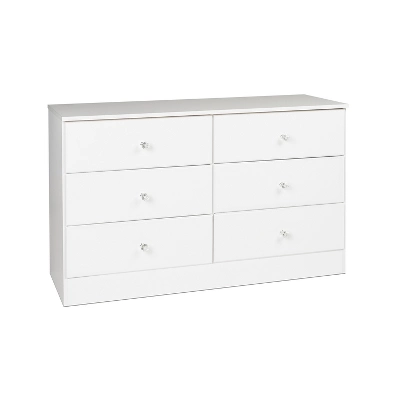 Astrid 6 Drawer Dresser - Prepac 1 Astrid 6 Drawer Dresser - Prepac
