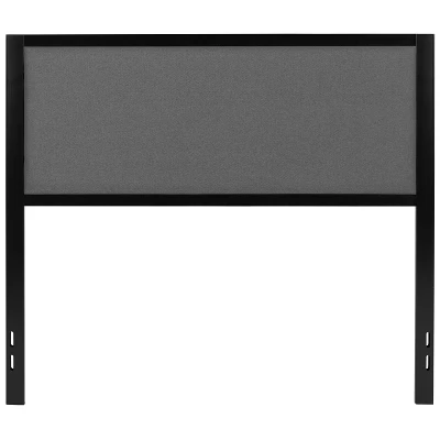 Merrick Lane Headboard Upholstered Headboard With Metal Frame And Adjustable Rail Slots 10 Merrick Lane Headboard Upholstered Headboard With Metal Frame And Adjustable Rail Slots - Image 10