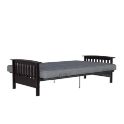Full Brixen Wood Arm Metal Futon Frame With 6" Mattress - Room & Joy 23 Full Brixen Wood Arm Metal Futon Frame With 6" Mattress - Room & Joy -Furniture Haven Shop GUEST a3160ecb ad4a 4292 b3e9 efcef31e9584